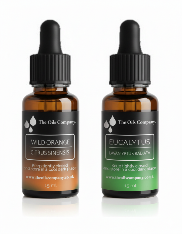 Refresh & Revitalize Essential Oil Duo (Wild Orange & Eucalyptus)
