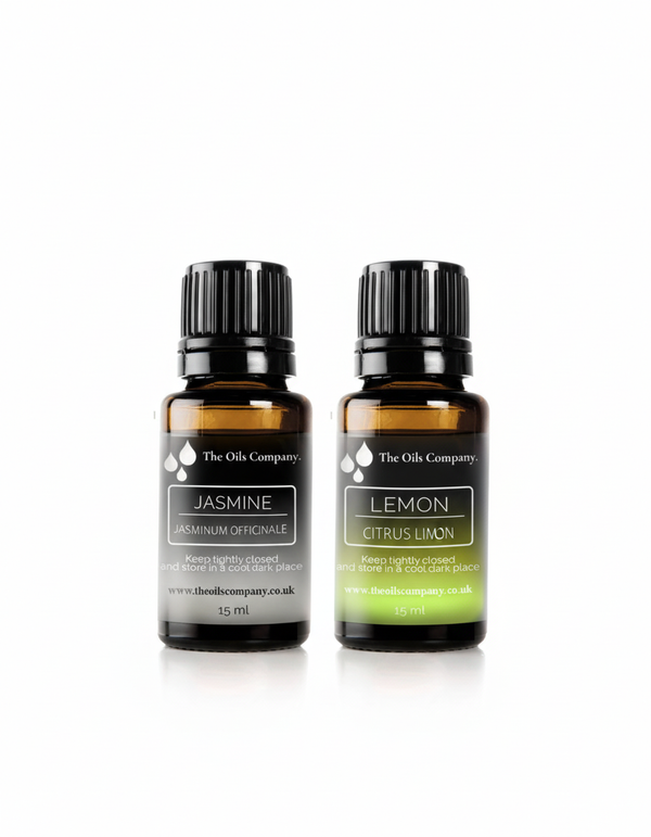 Bright & Beautiful Essential Oil Duo (Jasmine & Lemon)