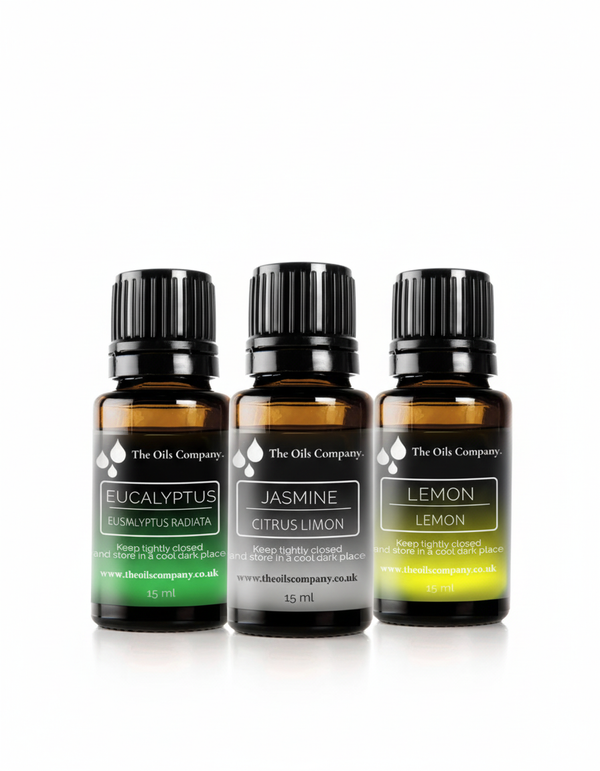 Trio of Clarity, Calm & Zest (Eucalyptus, Jasmine & Lemon)