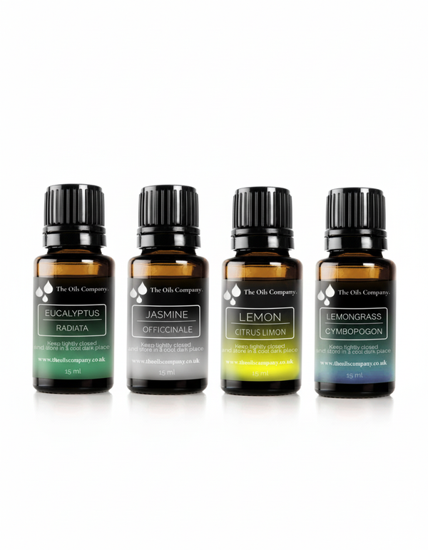 Ultimate Cleanse & Refresh Quad (Eucalyptus, Jasmine, Lemon & Lemongrass)