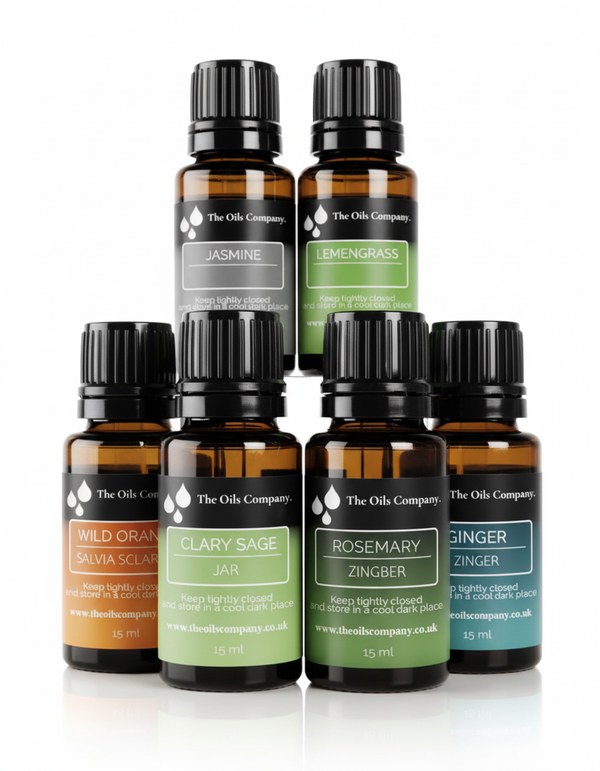Comprehensive Wellness Essential Oil Collection (6 Oils)